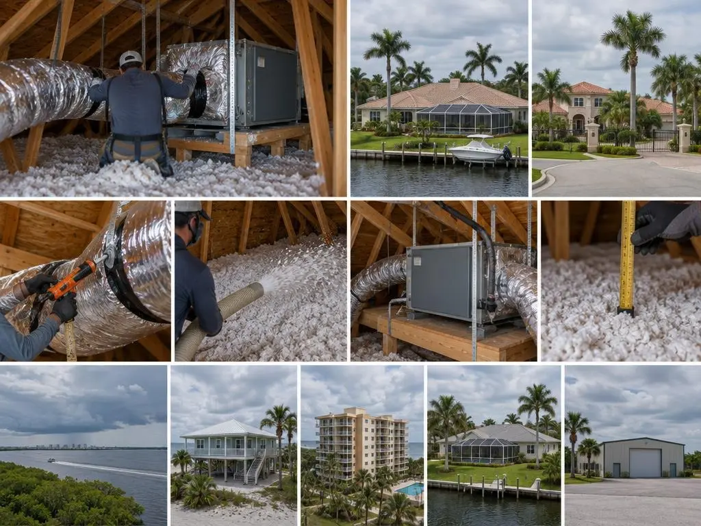 Attic Air Sealing & Insulation in Fort Myers, FL